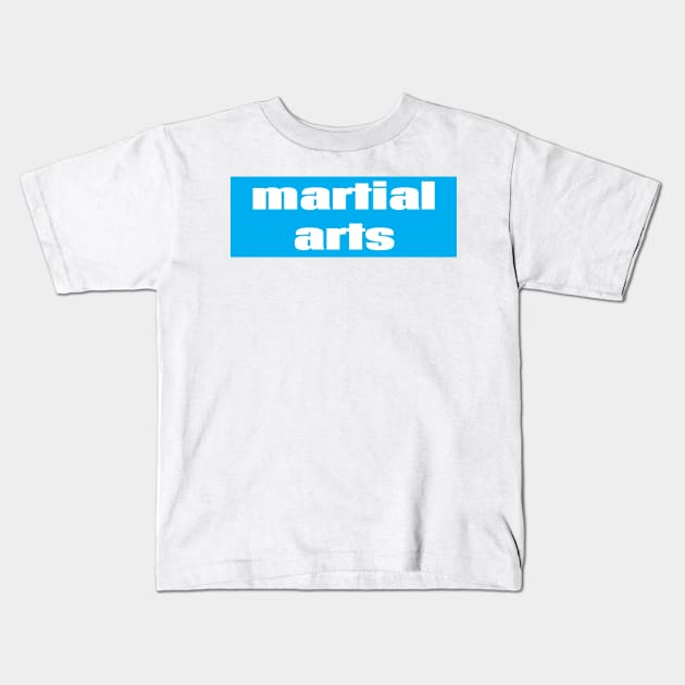 Martial Arts Kids T-Shirt by ProjectX23Red